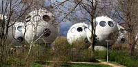 Bolwon spaceship type houses