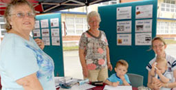 Registration at Mackay State High School during open day.