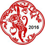Chinese New Year, year of the monkey c'est moi