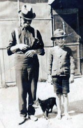 Edward and Easter Streeter with grandson Reuben Jordan.