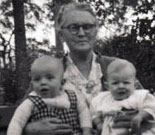 Florence May, Trevor Joran on the left, and Lea.