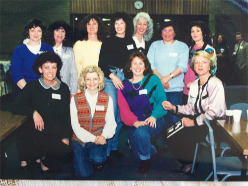 Brighton High School reunion of girls from 1961