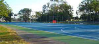 Basketball court at Mackay State High School
