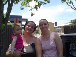 Isabella Grima, Amanda Smith and Suzanne Grima.