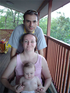 Michael, Suzanne and Isabella Grima.