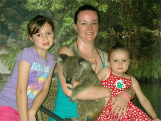 Isabella, Suzanne and Tahlia Grima.