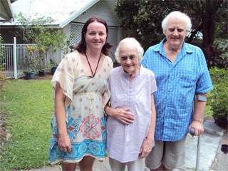 Suzanne Grima,Peggy and David Molesworth.