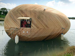 Delightful egg shaped studio