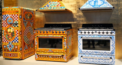 Pretty kitchen white goods.