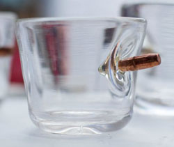 A shot glass