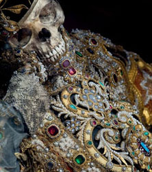 Jewelled skeleton in Europe