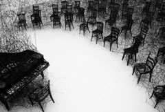 Installation by Chiharu Shiota