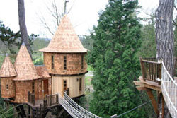 A castle treehouse